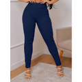 Calça Feminina Cintura Alta Modelo Skinny