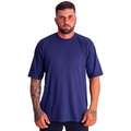 Camiseta Oversized Streetwear Masculina Gola Alta