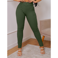 Calça Feminina Cintura Alta Modelo Skinny